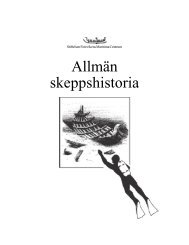 Allmän skeppshistoria - Fotevikens Museum