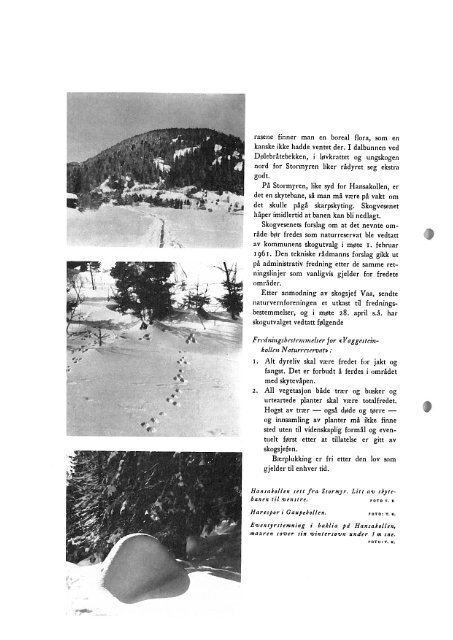 Dokumenter/rapporter/Årskrift 1961.pdf - Norges Naturvernforbund