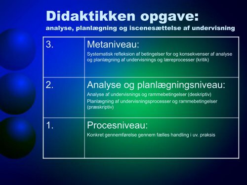 Didaktiske positioner