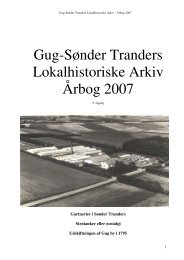 Gug-Sønder Tranders Lokalhistoriske Arkiv Årbog 2007