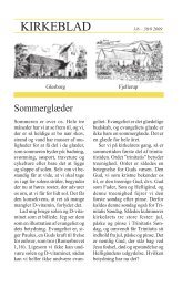 Kirkeblad 2009-2 Sommer.pdf - Fjellerup og Glesborg pastorat