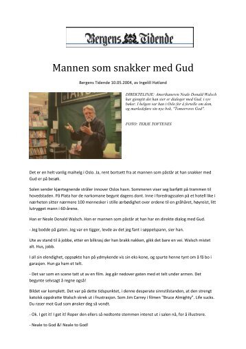 Mannen som snakker med Gud - Neale Donald Walsch