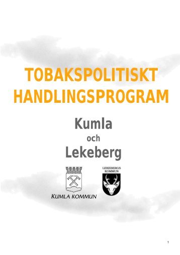 Tobakspolitiskt handlingsprogram.pdf - Lekeberg kommun