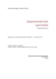 Eksperimentel Fysik i Gymnasiet - med iPod Touch - alfin.dk