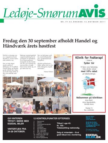 Fredag den 30 september afholdt Handel og Håndværk årets høstfest