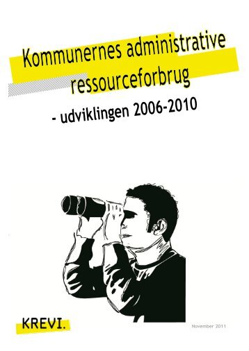 Kommunernes administrative ressourceforbrug - KREVI