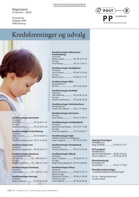 FOKUS PÅ AUTISME - Landsforeningen Autisme