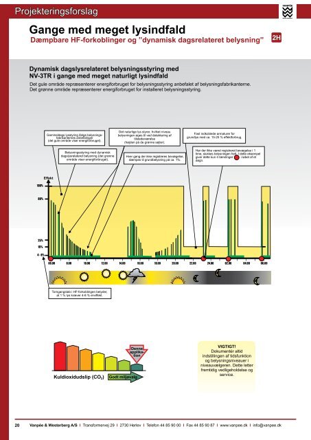 Projekteringsforslag til energieffektiv lysstyring - Vanpée & Westerberg