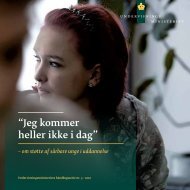 “Jeg kommer heller ikke i dag” - Undervisningsministeriet