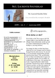 Sogneblad 2008-1 - Sankt Laurentii Kirke