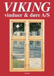 Viking brochure - VIKING vinduer og døre A/S