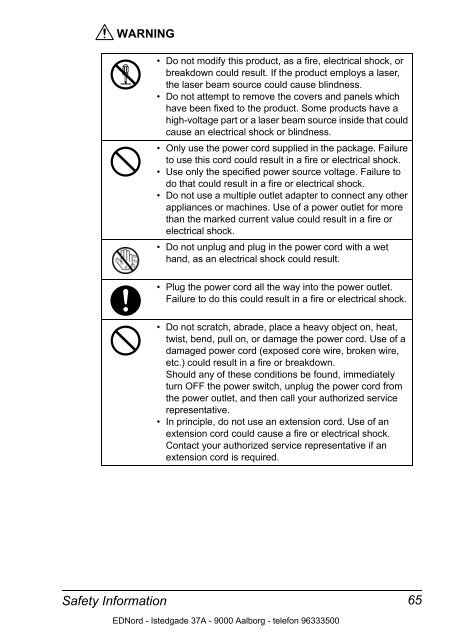 Installing the Printer Driver - Ednord