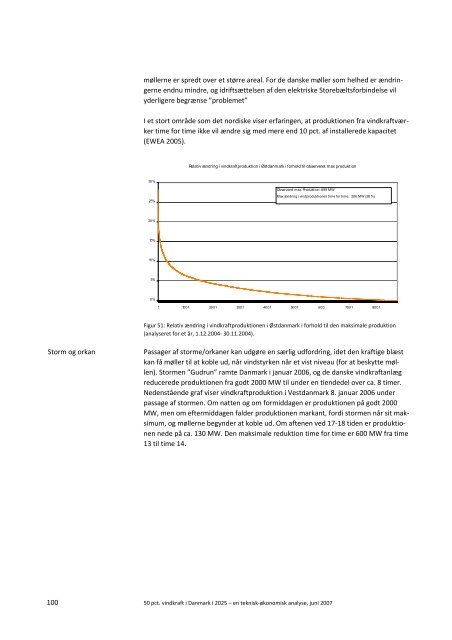 Ea Energianalyse a/s 50 pct. vindkraft i Danmark i 2025 ... - Balmorel