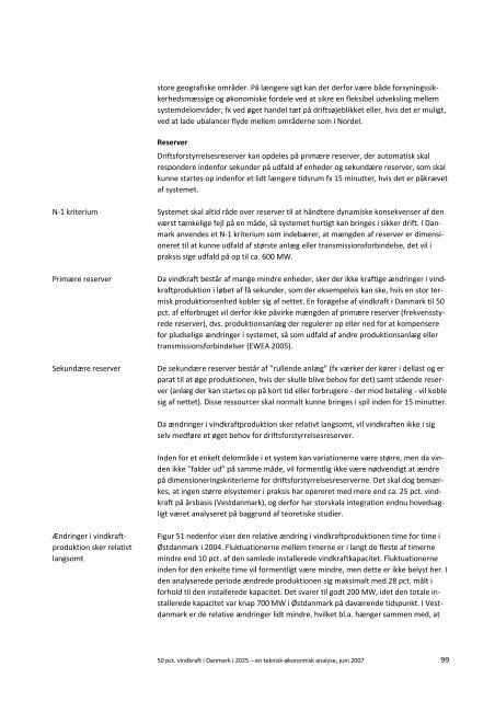 Ea Energianalyse a/s 50 pct. vindkraft i Danmark i 2025 ... - Balmorel