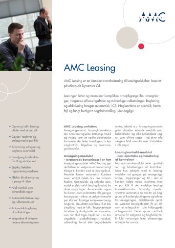 Fact Sheet Leasing.indd - AMC - AMC Consult