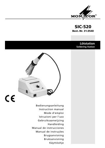 BDA SIC-520 - Monacor