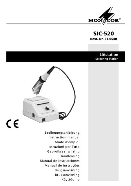 BDA SIC-520 - Monacor