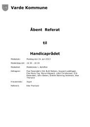24-06-2013 - 00 Referat med bilag - Varde Kommune