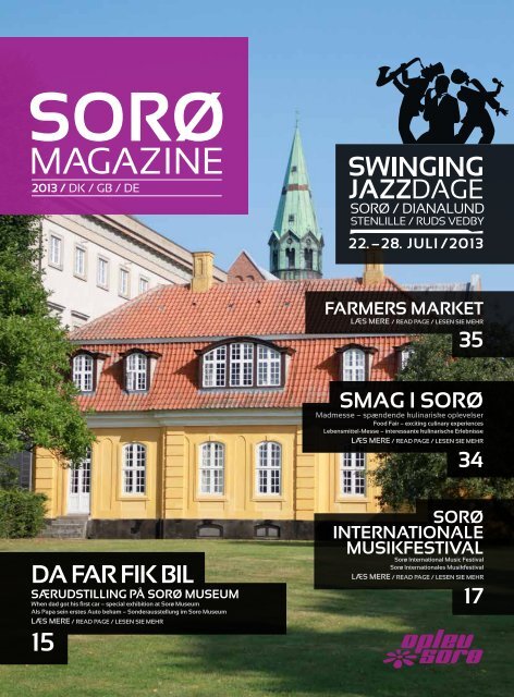 Download 2013 Sorø Turistbureau
