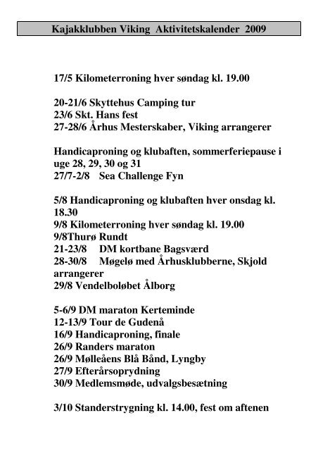 Vikingen 2009 juni.pdf - Kajakklubben Viking