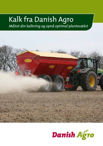 Hent vores brochure med gode råd om brug af kalk. - Danish Agro