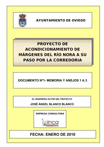 PROYECTO DE ACONDICIONAMIENTO DE MÁRGENES DEL RÍO ...