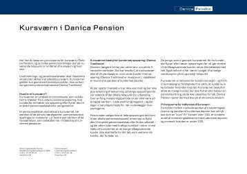 Kursværn i Danica Pension