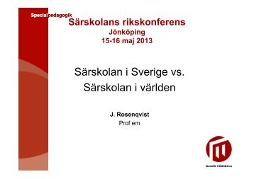 Jerry Rosenqvist_Särskolan i Sverige vs särskolan i världen.pdf