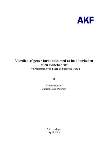 Download rapporten i pdf-format - Amternes og Kommunernes ...