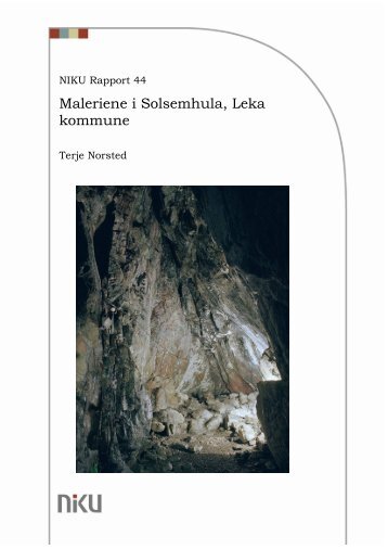 Maleriene i Solsemhula, Leka kommune - NIKU
