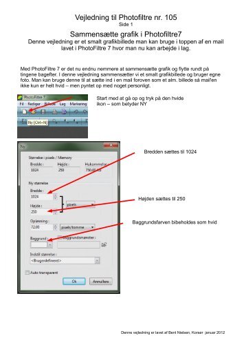 Vejledning til Photofiltre nr. 105 Sammensætte grafik i Photofiltre7