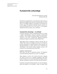 Symmetrisk arkæologi - Jette Rostock