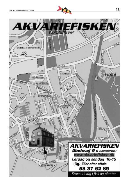 April-aug. 2006 - Vestsjællands Akvarie- og Terrarieklub