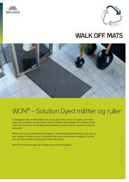 WOM® – Solution Dyed måtter og ruller - Milliken