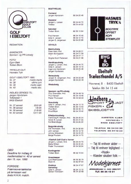 match - Ebeltoft Golf Club