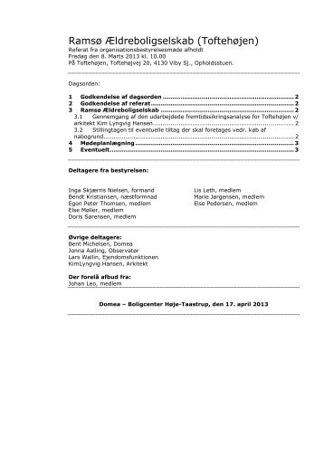 9600 Orgmøde referat endelig 08-03-2013 - Domea