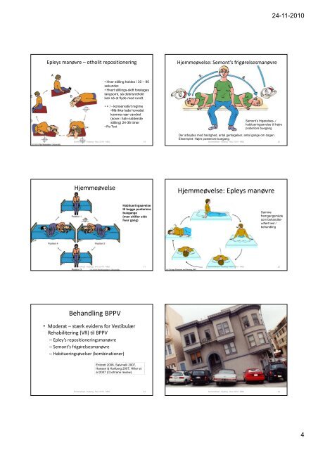 Svimmelhed - Klinisk Differentiering og håndtering - Temadag ...