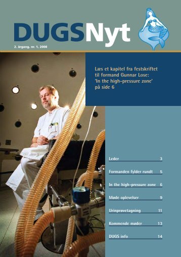 DUGSNyt nr. 1, 2008 - Dansk Urogynækologisk Selskab