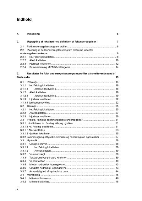 DS, Bakkeø, Skovbjerg, Esbjerg, Rapport 9 - KUPA projektet