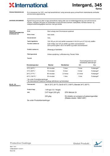 Intergard® 345 - International Paint Protective Coatings