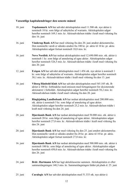 INVESTOR BRIEFING - Dansk Aktie Analyse