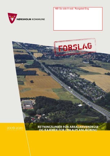 retningslinjer for arealanvendelse og rammer for ... - Bolbroengen