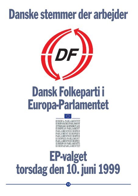 Dansk Folkeblad #2 1999 - Dansk Folkeparti
