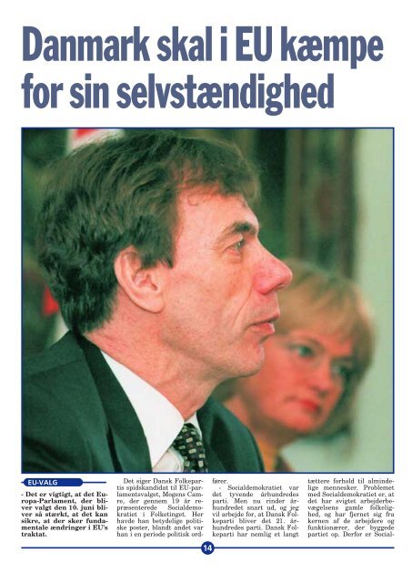 Dansk Folkeblad #2 1999 - Dansk Folkeparti