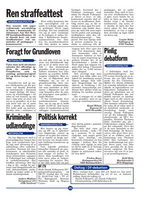 Dansk Folkeblad #2 1999 - Dansk Folkeparti