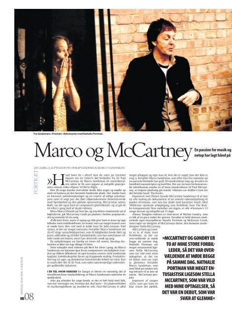 Marco og McCartney - Camilla Alfthan