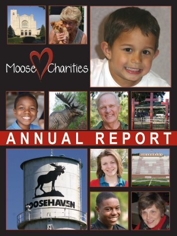 ANNUAL REPORT - Moose Charities