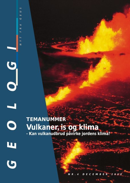 Vulkaner, is og klima - GEUS