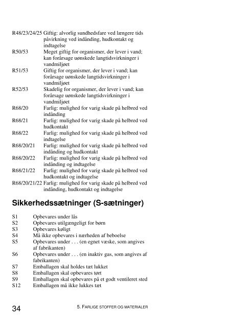 Vejasfalt Sundhed og sikkerhed - Dybdal