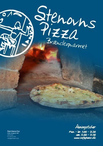 Brændeopvarmet stenovns pizza - Cafe Phenix